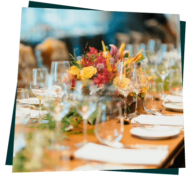 Evento team celebrating an event